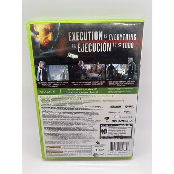 Hitman Absolution Xbox 360 Game PAL Complete w' Manual FREE Tracked Postage VGC - Picture 3 of 5